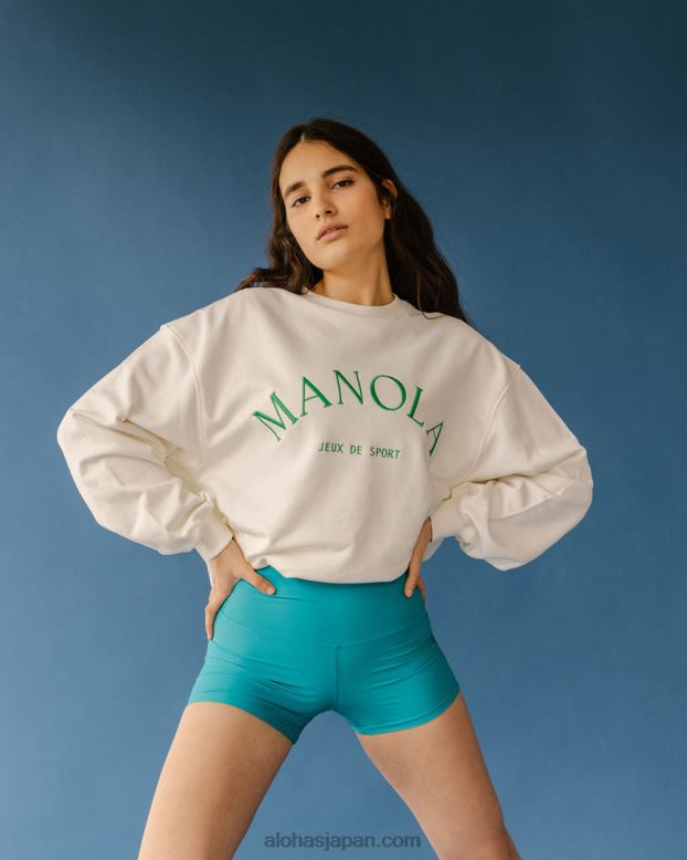 Alohas42TFH905 女性 iconica - ベージュのココナッツ スウェットシャツ