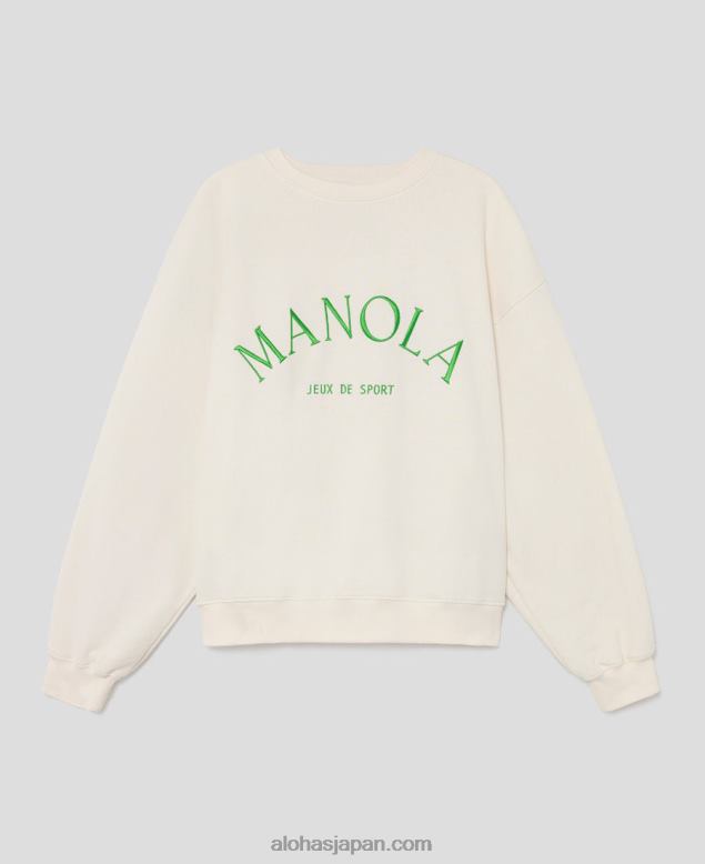 Alohas42TFH905 女性 iconica - ベージュのココナッツ スウェットシャツ