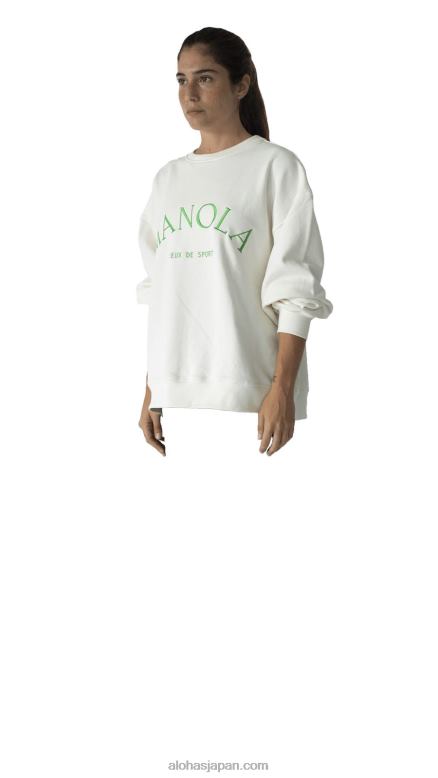 Alohas42TFH905 女性 iconica - ベージュのココナッツ スウェットシャツ