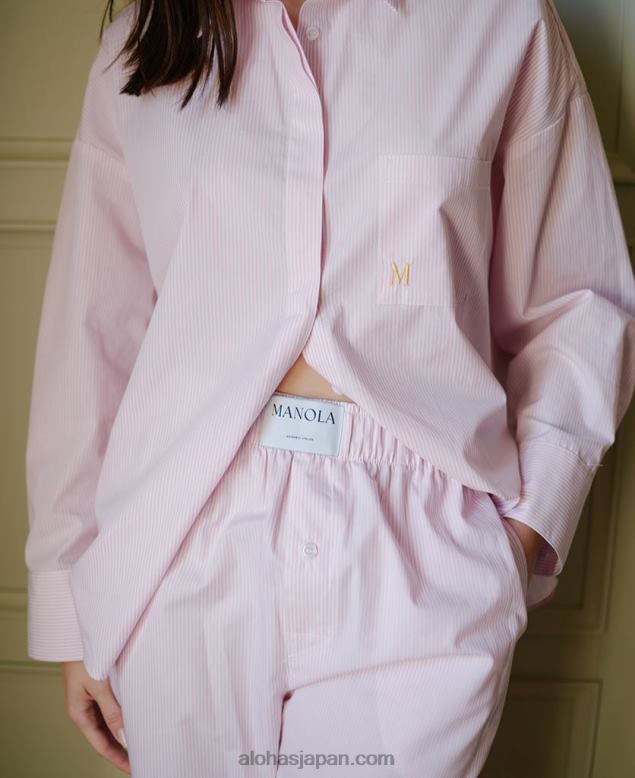 Alohas42TFH991 女性 ピンクの剥ぎ取り - ピンクのパジャマパンツ