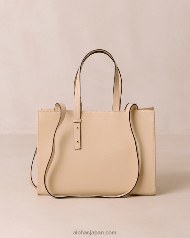 Alohas コーンクリーム 42TFH1034 女性 the z corn - ホワイト ビーガン レザー ハンドバッグ