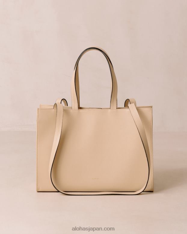 Alohas コーンクリーム 42TFH1034 女性 the z corn - ホワイト ビーガン レザー ハンドバッグ