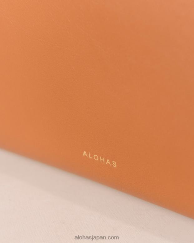 Alohas スカッキブラックタンブライトホワイト 42TFH1049 女性 the w scacchi - ブラウン マルチカラー レザー ハンドバッグ