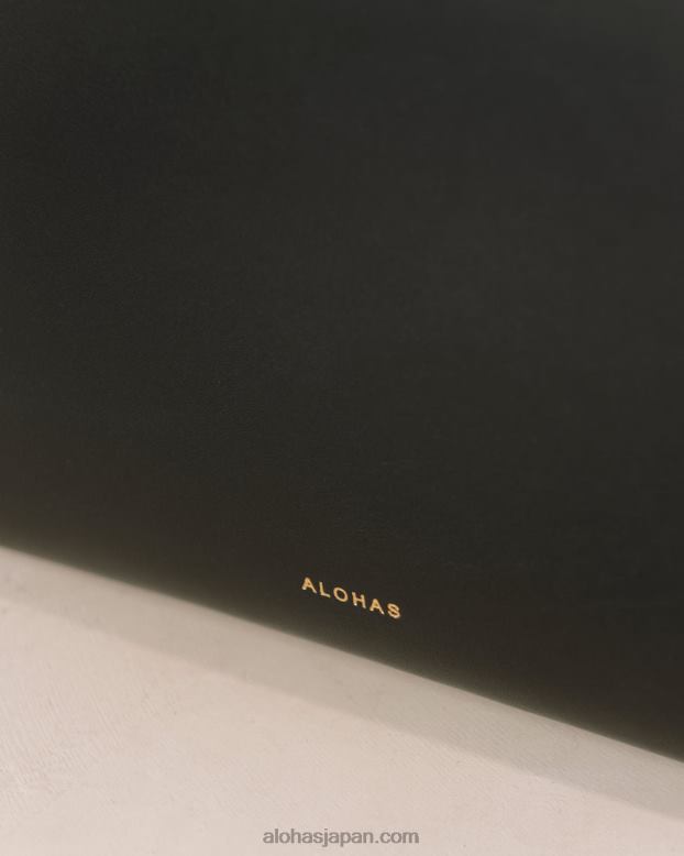 Alohas スカッキブラックシルバーブライトホワイト 42TFH1050 女性 the w scacchi - ブラックマルチカラーレザーバッグ