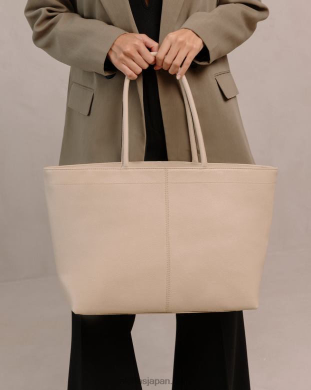 Alohas クリーム 42TFH1052 女性 the f - ホワイトレザーハンドバッグ