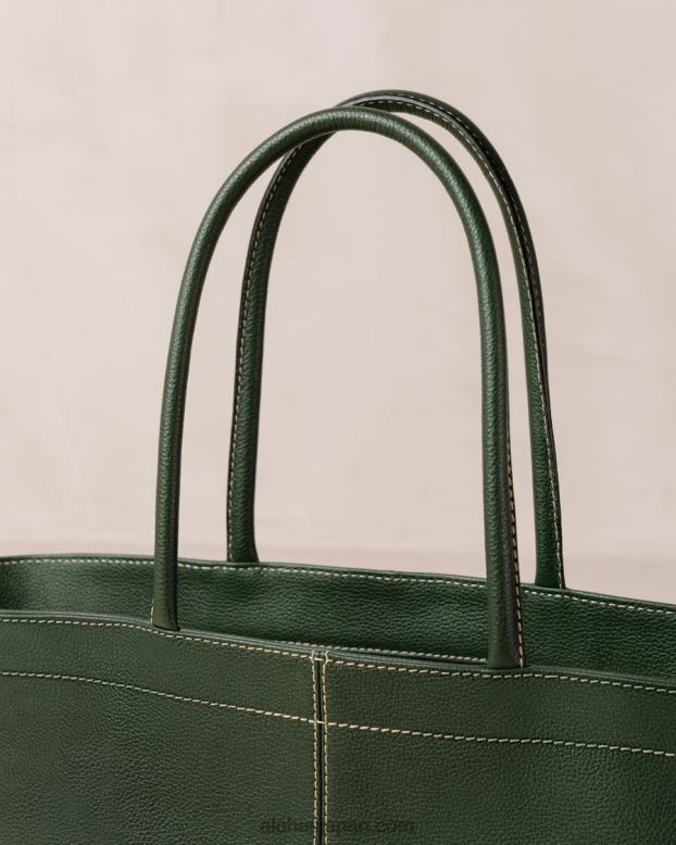 Alohas フォレストグリーン 42TFH1053 女性 f - グリーン レザー ハンドバッグ
