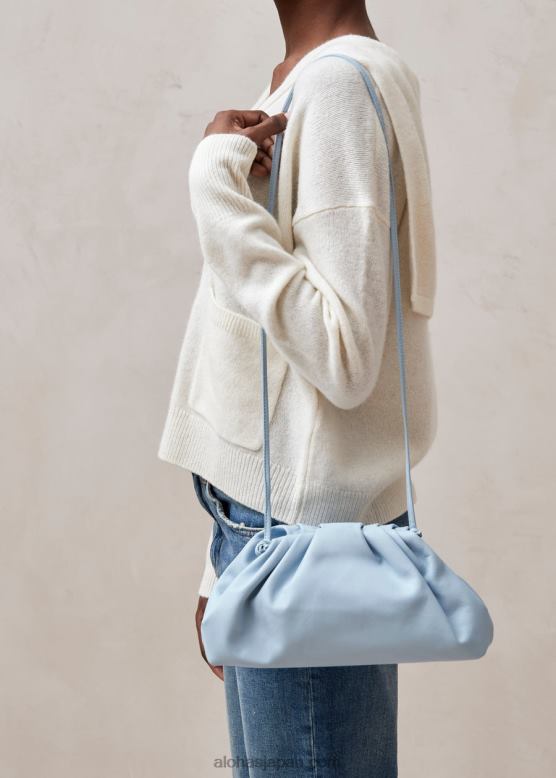 Alohas ベイビーブルー 42TFH1058 女性 the d - ベイビーブルー レザー ハンドバッグ
