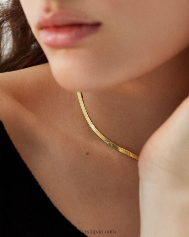 Alohas 金 42TFH1065 女性 緩める - ゴールドのネックレス