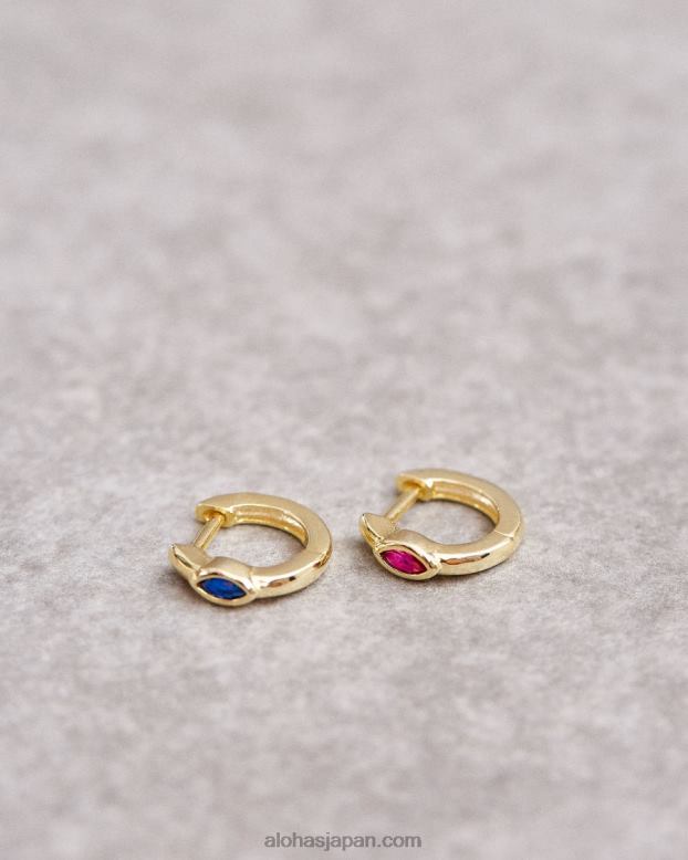 Alohas オーシャンブルー 42TFH1086 女性 宝石 - ブルーのスタッド イヤリング