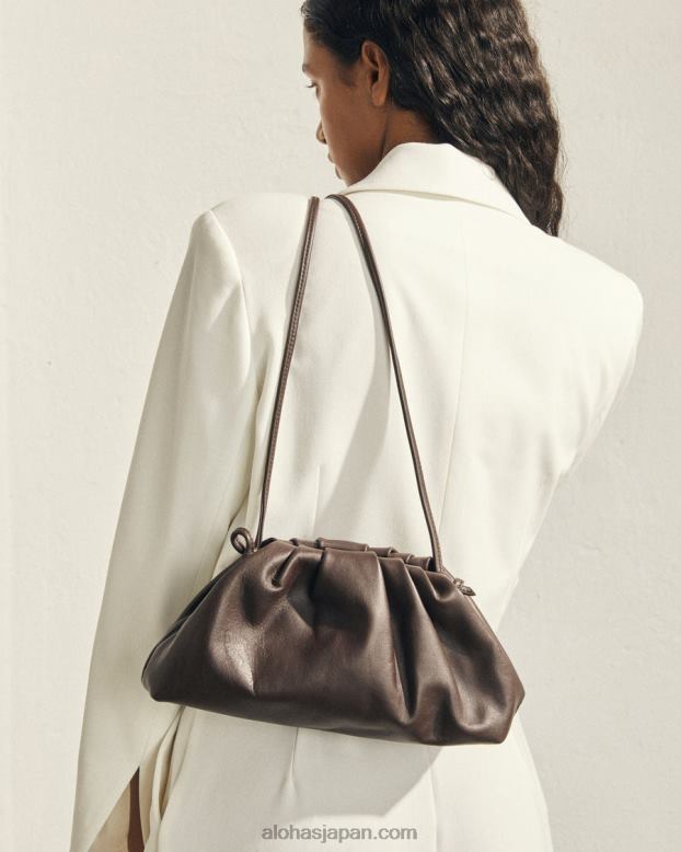 Alohas コーヒーブラウン 42TFH1089 女性 D - ブラウン レザー ハンドバッグ