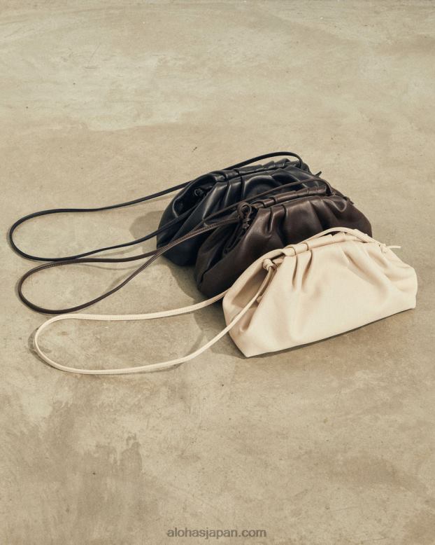 Alohas コーヒーブラウン 42TFH1089 女性 D - ブラウン レザー ハンドバッグ
