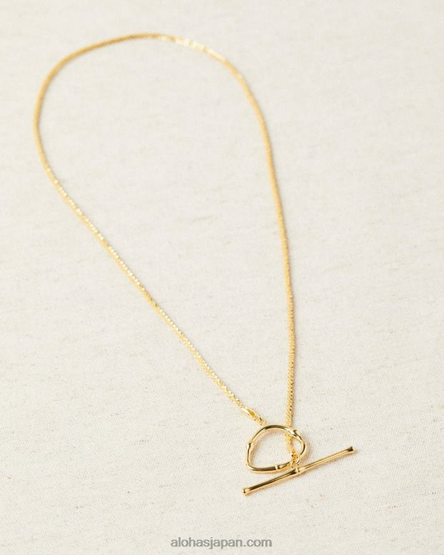 Alohas 金 42TFH1188 女性 コルンバ - ゴールドネックレス