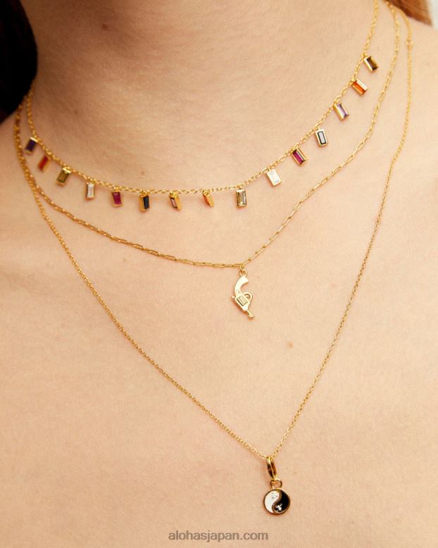 Alohas 金 42TFH1202 女性 caelum - ゴールド ネックレス