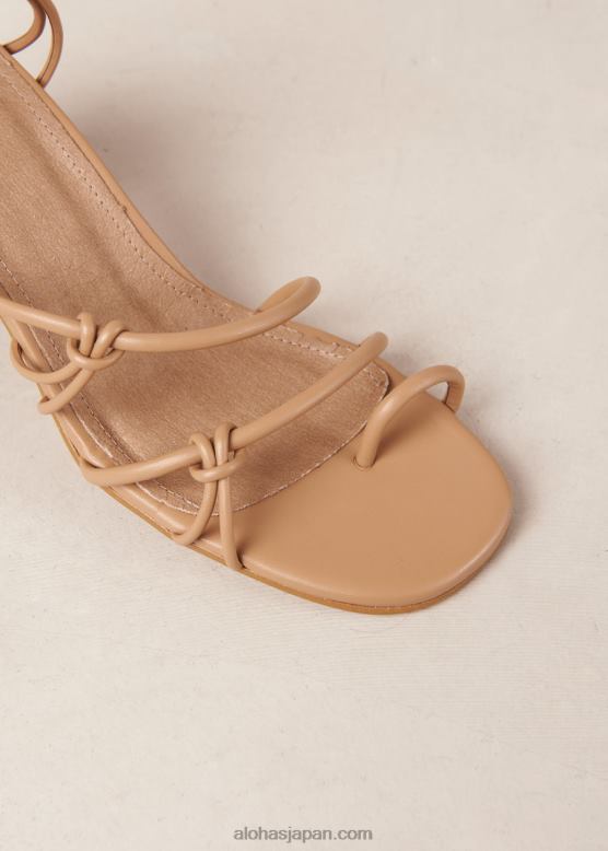 Alohas トウモロコシの日焼け 42TFH246 女性 goldie - ブラウンビーガンレザーサンダル