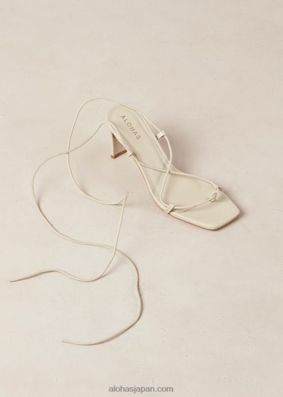 Alohas 象牙 42TFH294 女性 Bellini - オフホワイトのレザーサンダル