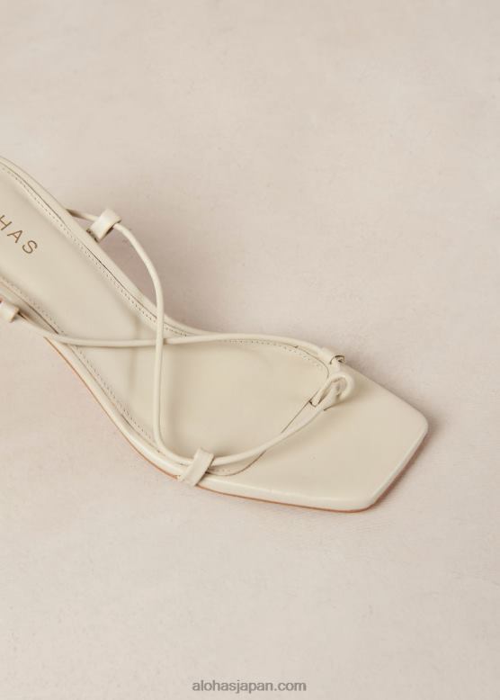 Alohas 象牙 42TFH294 女性 Bellini - オフホワイトのレザーサンダル