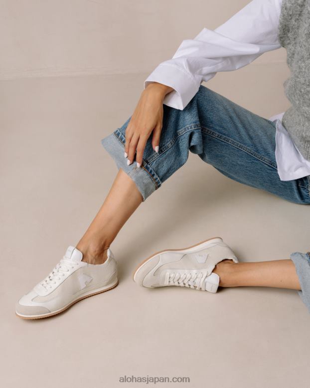 Alohas 霧 42TFH399 女性 tb.70 - グレーのレザースニーカー
