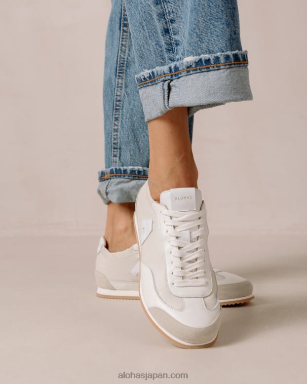 Alohas 霧 42TFH399 女性 tb.70 - グレーのレザースニーカー
