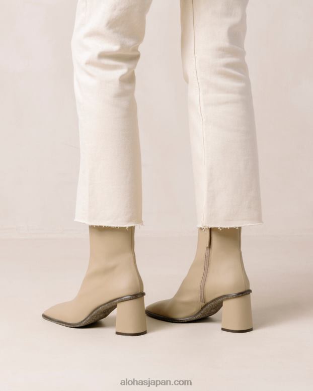 Alohas 温かみのあるサンドベージュ 42TFH454 女性 West Cactus - ベージュのビーガン レザー ブーツ