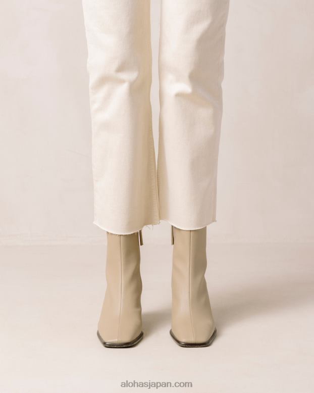 Alohas 温かみのあるサンドベージュ 42TFH454 女性 West Cactus - ベージュのビーガン レザー ブーツ