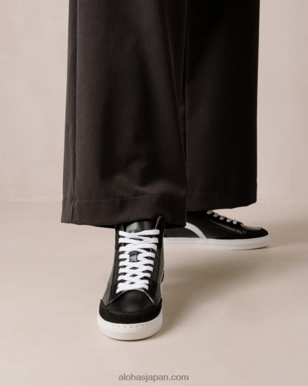 Alohas 停電 42TFH569 女性 tb.73 - 黒のレザースニーカー