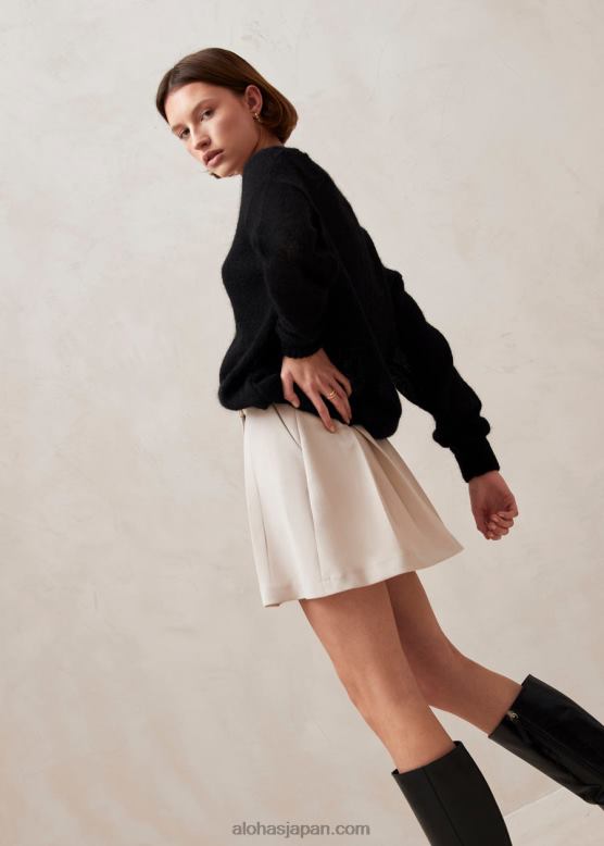 Alohas ベージュ 42TFH638 女性 carline - ベージュのミニスカート
