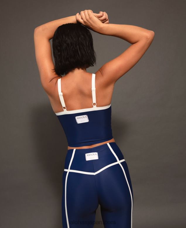 Alohas ブルーマリン 42TFH781 女性 トップアローリブ - ブルートップ