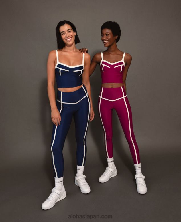 Alohas ブルーマリン 42TFH781 女性 トップアローリブ - ブルートップ