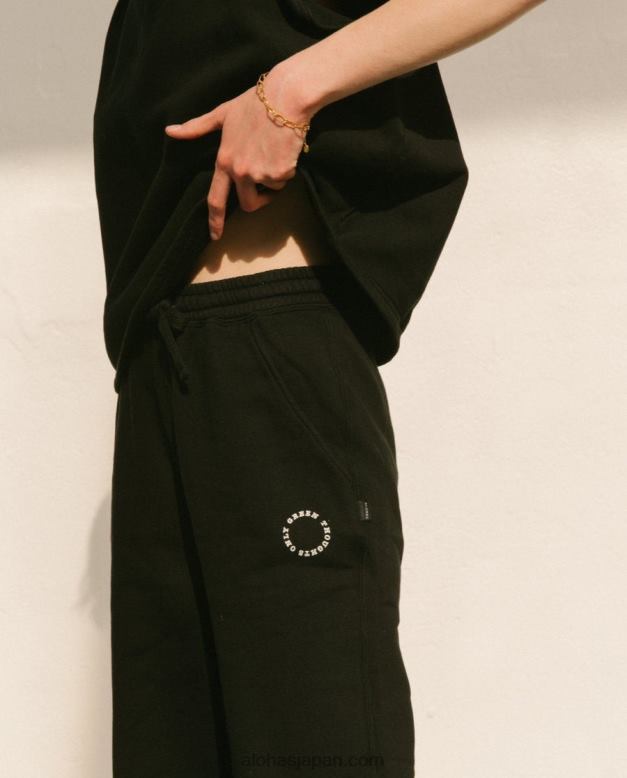 Alohas 黒 42TFH796 女性 ristretto - 黒のコットンパンツ