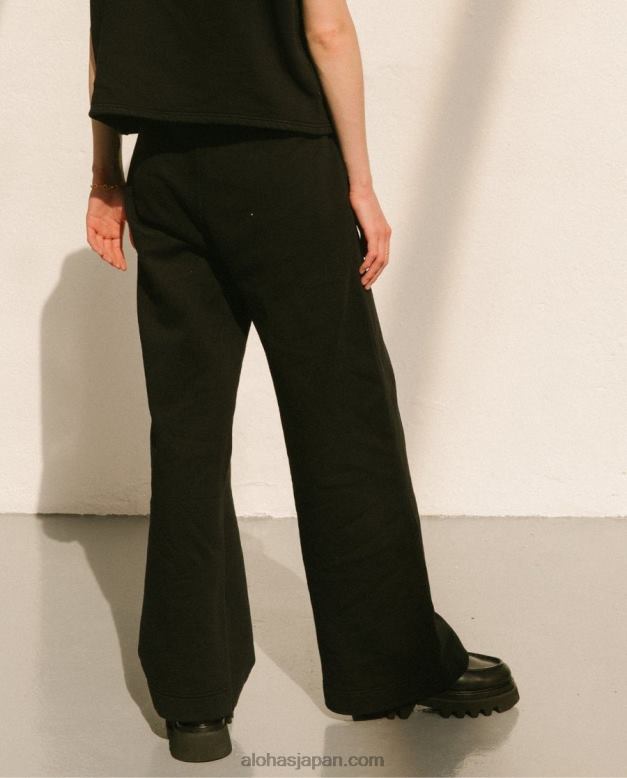 Alohas 黒 42TFH796 女性 ristretto - 黒のコットンパンツ