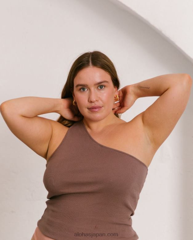 Alohas ナツメグブラウン 42TFH846 女性 cortado - ブラウンコットントップ