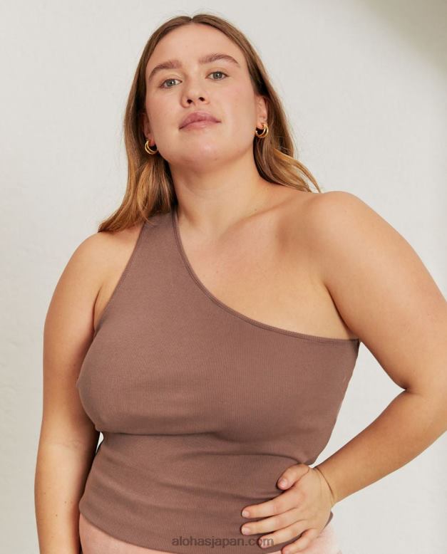 Alohas ナツメグブラウン 42TFH846 女性 cortado - ブラウンコットントップ