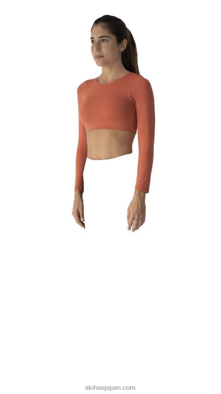 Alohas リヤド 42TFH896 女性 コア - オレンジ リヤド クロップトップ