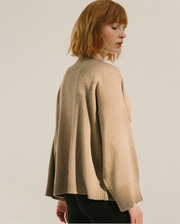 Alohas ナツメグブラウン 42TFH923 女性 エスプレッソ - ブラウン ニット カーディガン