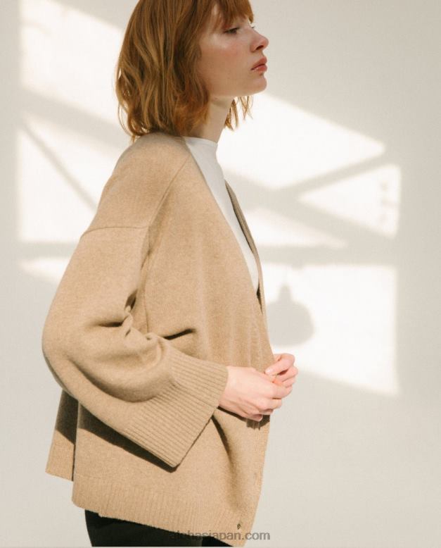 Alohas ナツメグブラウン 42TFH923 女性 エスプレッソ - ブラウン ニット カーディガン