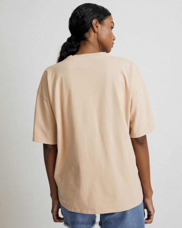 Alohas トーストアーモンドベージュ 42TFH863 女性 スラック - ベージュのコットントップ
